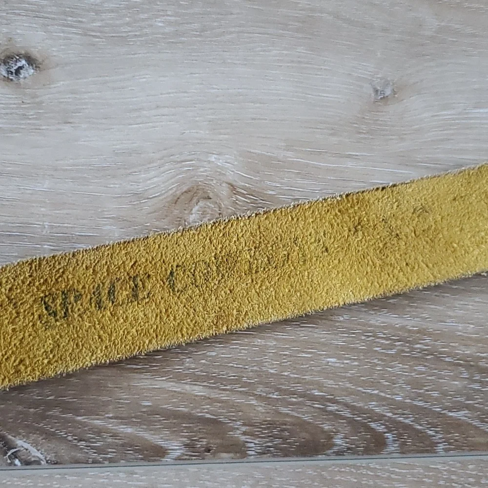 Rare Vintage 60's-70's Tooled Leather Belt - Picture 10 of 10